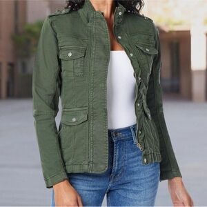 Women's Green Military Jacket